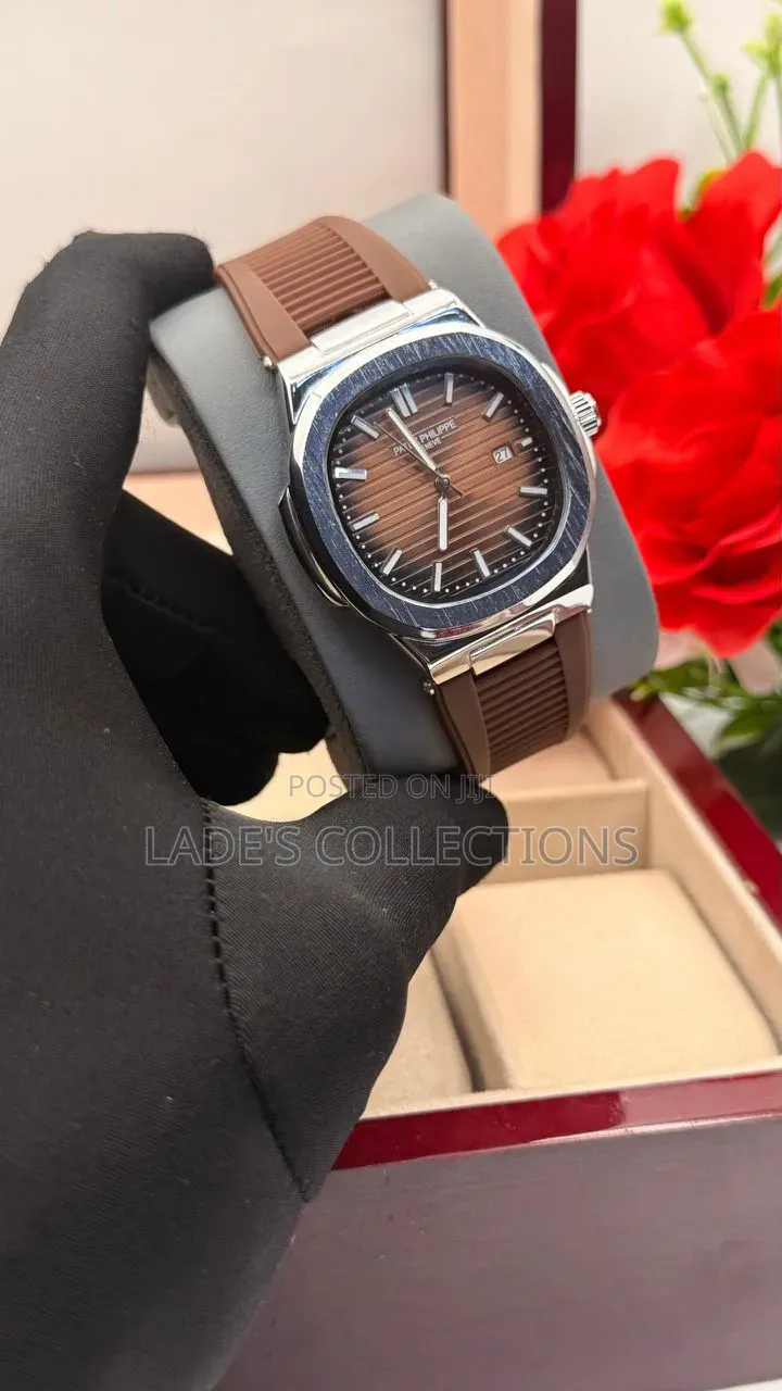 Premium Quality Patek Rubber Wristwatch