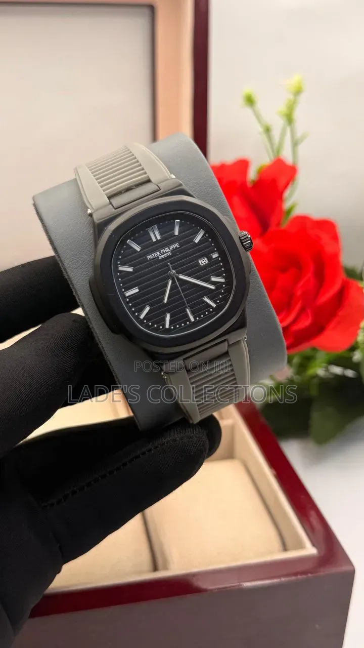 Premium Quality Patek Rubber Wristwatch