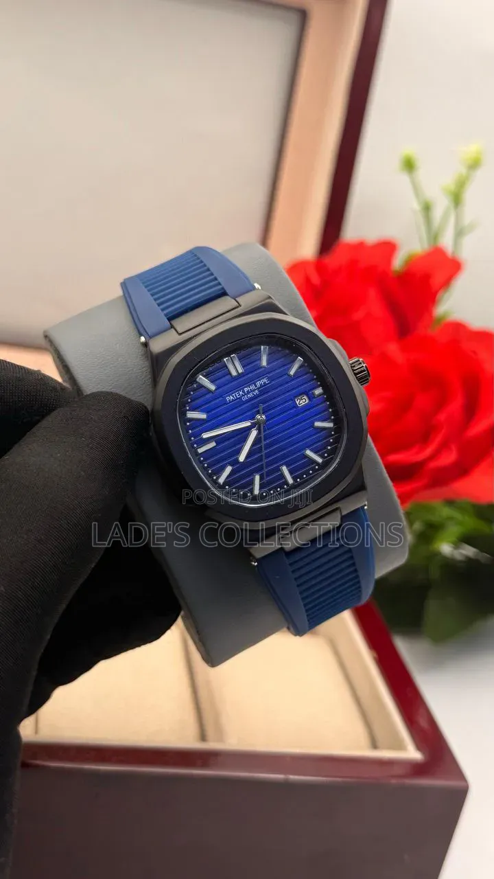 Premium Quality Patek Rubber Wristwatch