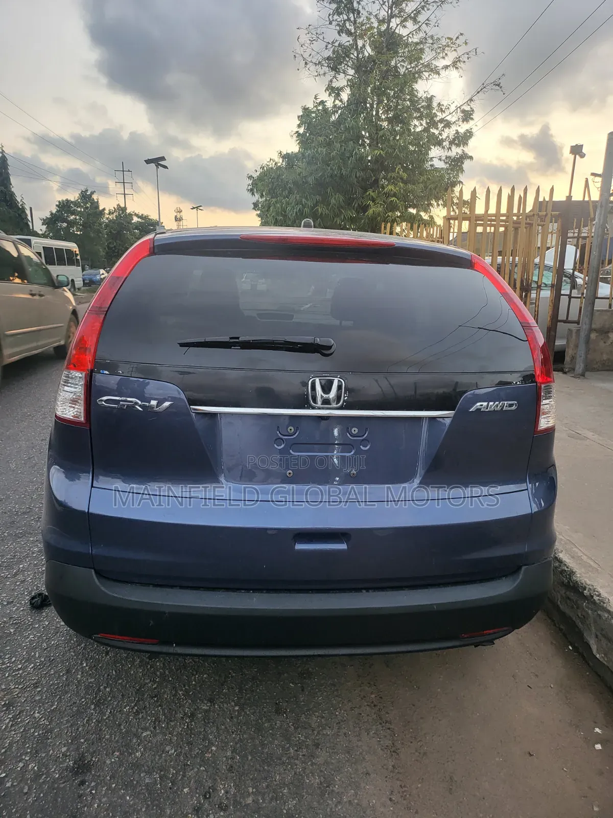Honda CR-V EX 4dr SUV AWD (2.4L 4cyl 5A) 2013 Blue
