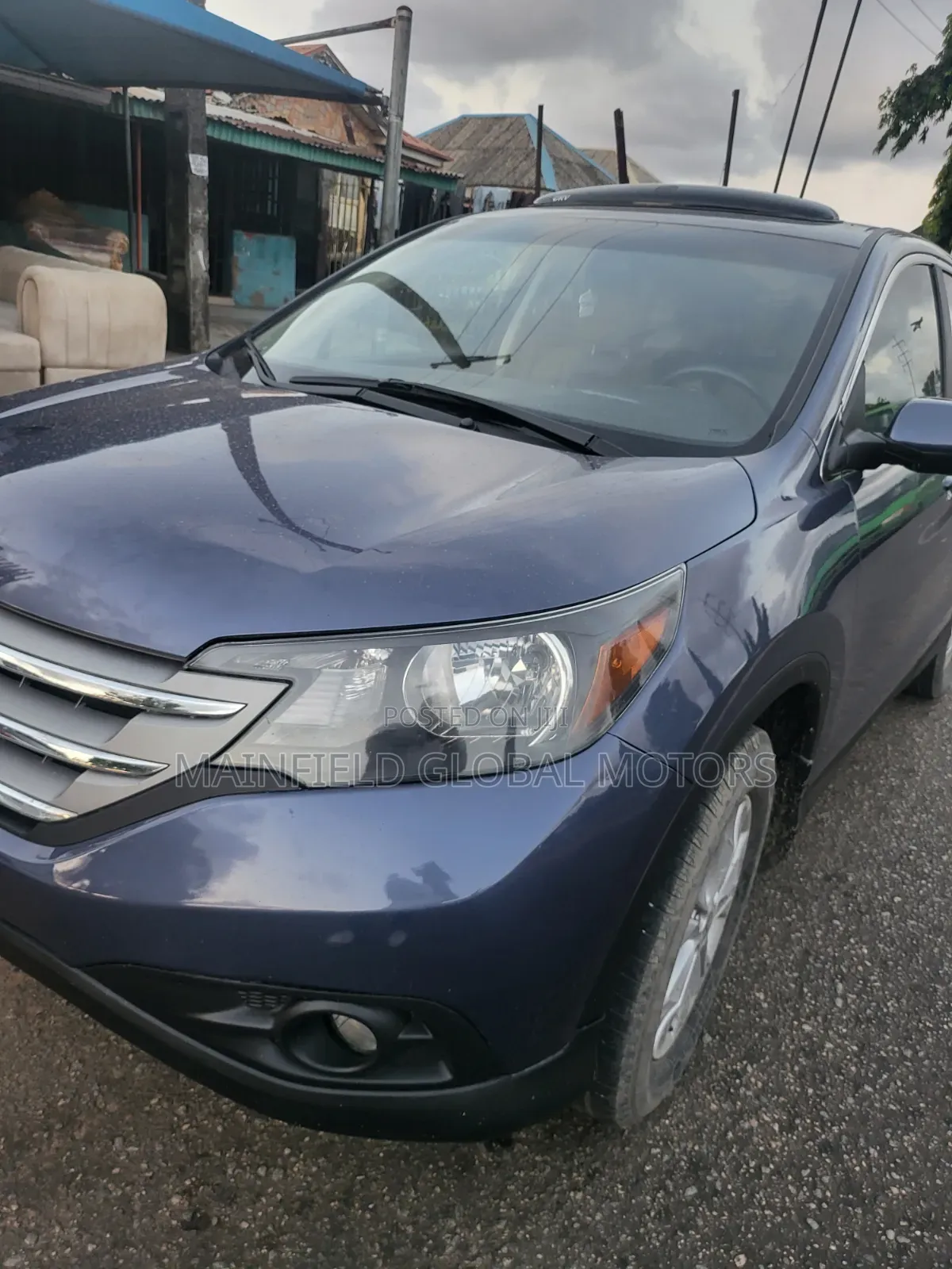 Honda CR-V EX 4dr SUV AWD (2.4L 4cyl 5A) 2013 Blue