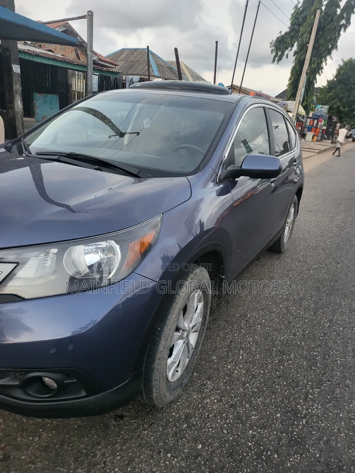 Honda CR-V EX 4dr SUV AWD (2.4L 4cyl 5A) 2013 Blue
