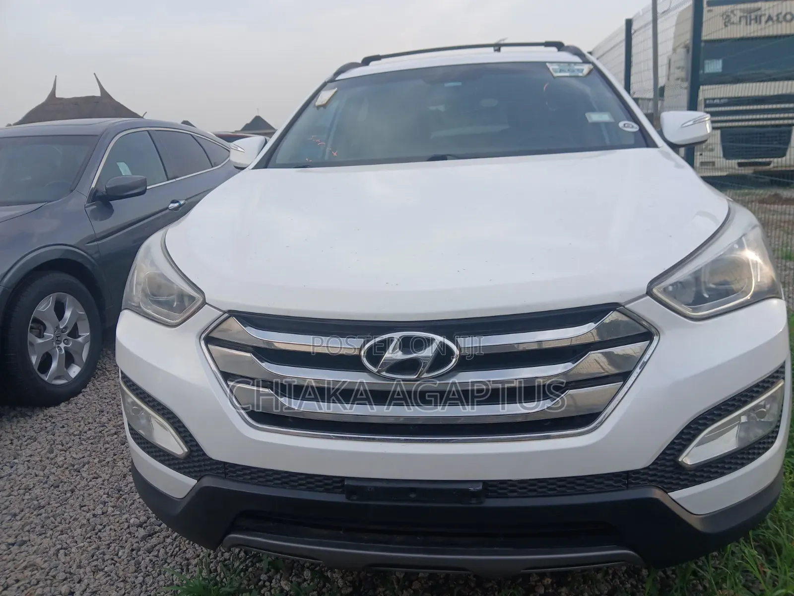 Hyundai Santa Fe 2013 White