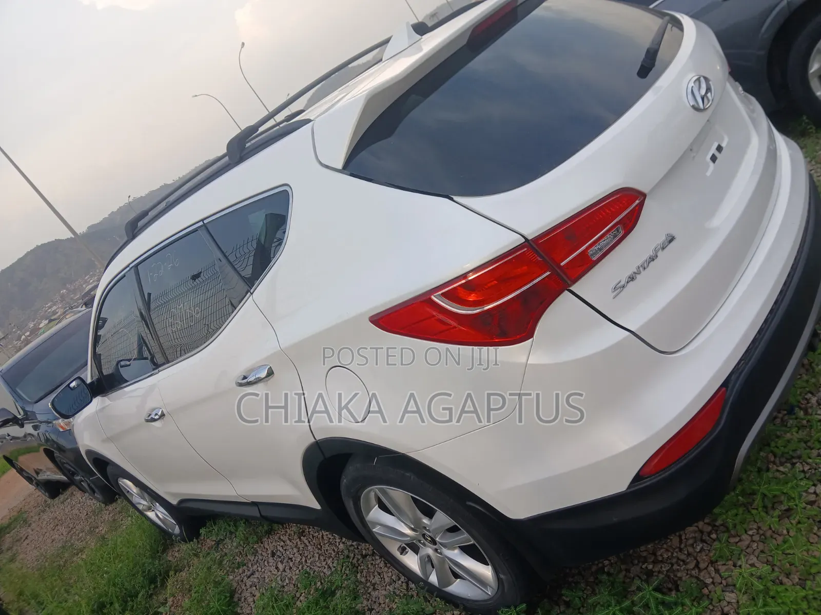 Hyundai Santa Fe 2013 White