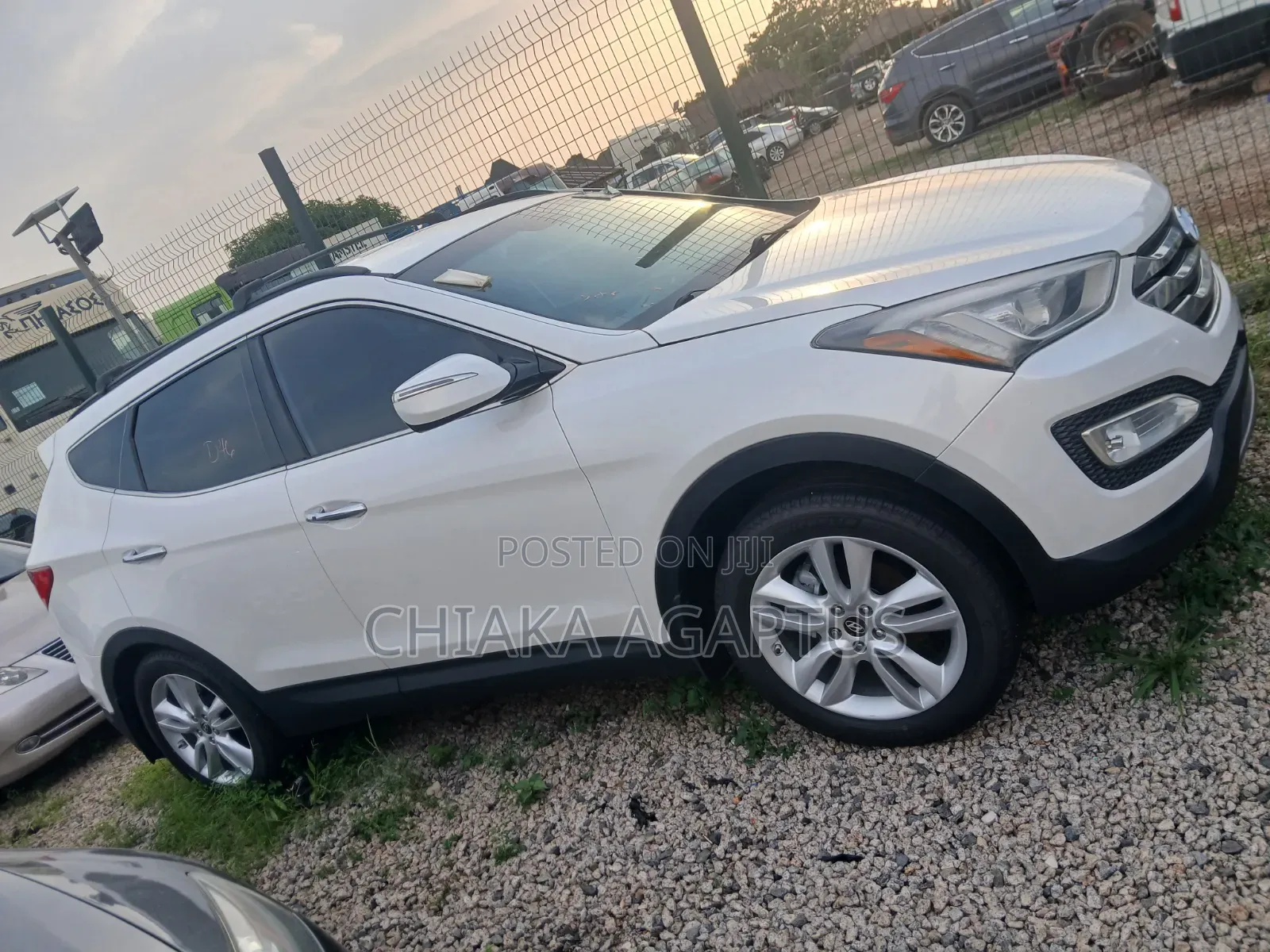 Hyundai Santa Fe 2013 White