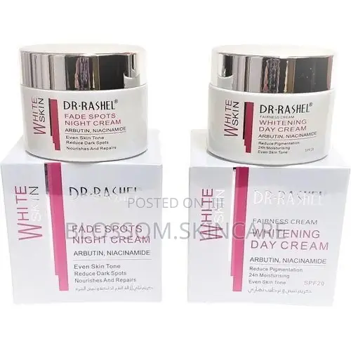 Dr Rashel Fade Dark Spots Face Day Cream and Night Cream With Arbutin
