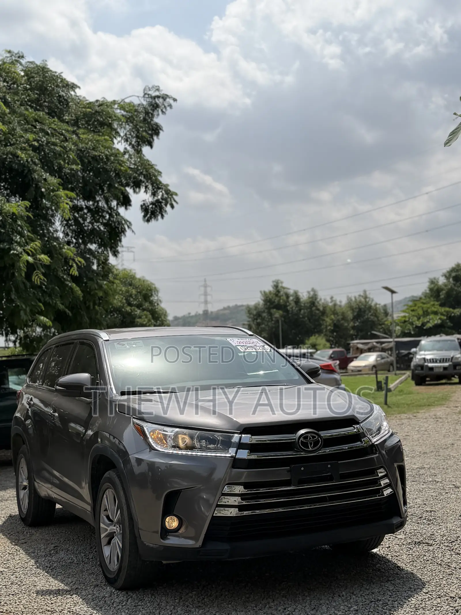Toyota Highlander XLE 4dr SUV (3.5L 6cyl 6A) 2015 Gray