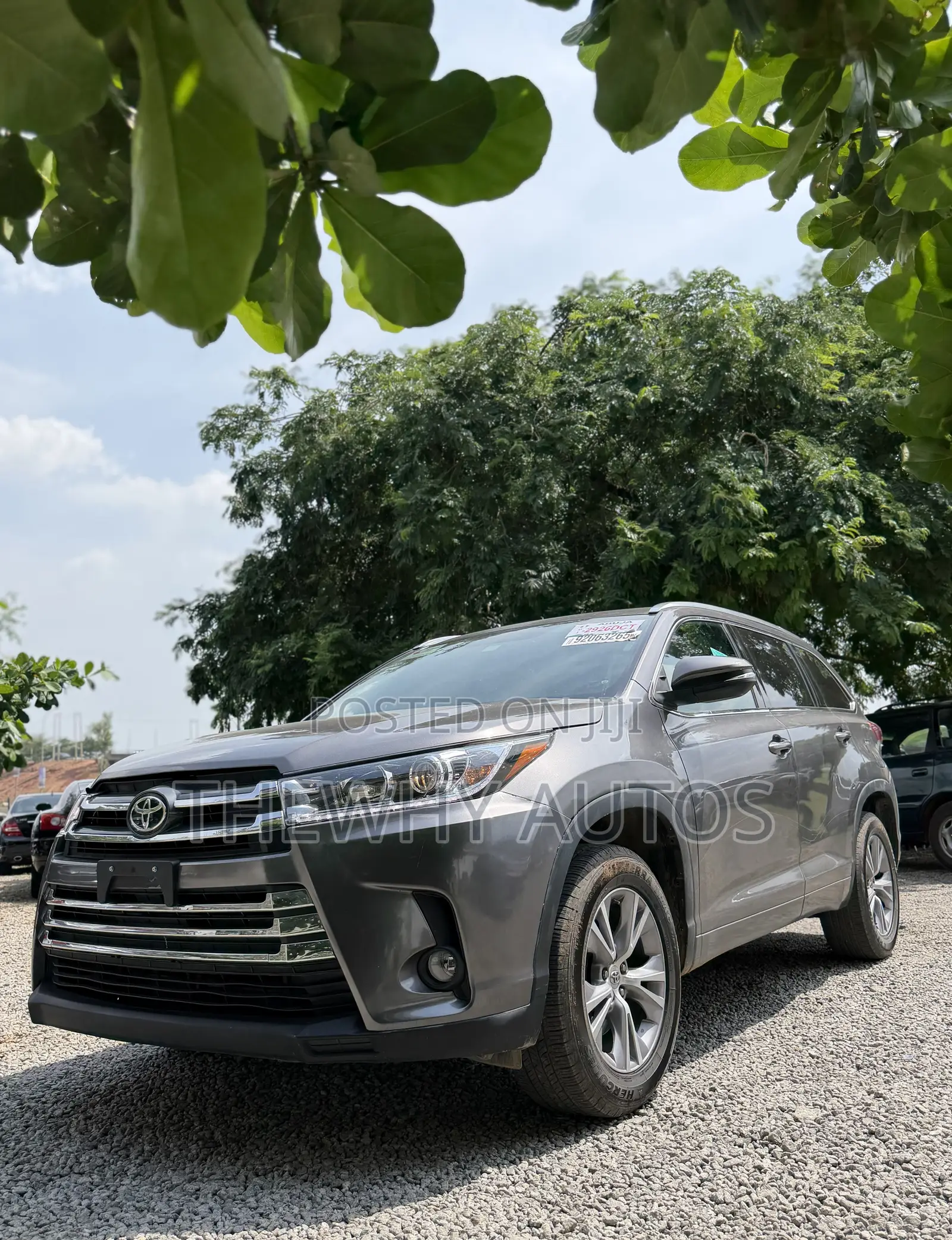 Toyota Highlander XLE 4dr SUV (3.5L 6cyl 6A) 2015 Gray
