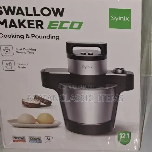 Syinix Food Processor/ Yam Poundo/ Swallow Maker
