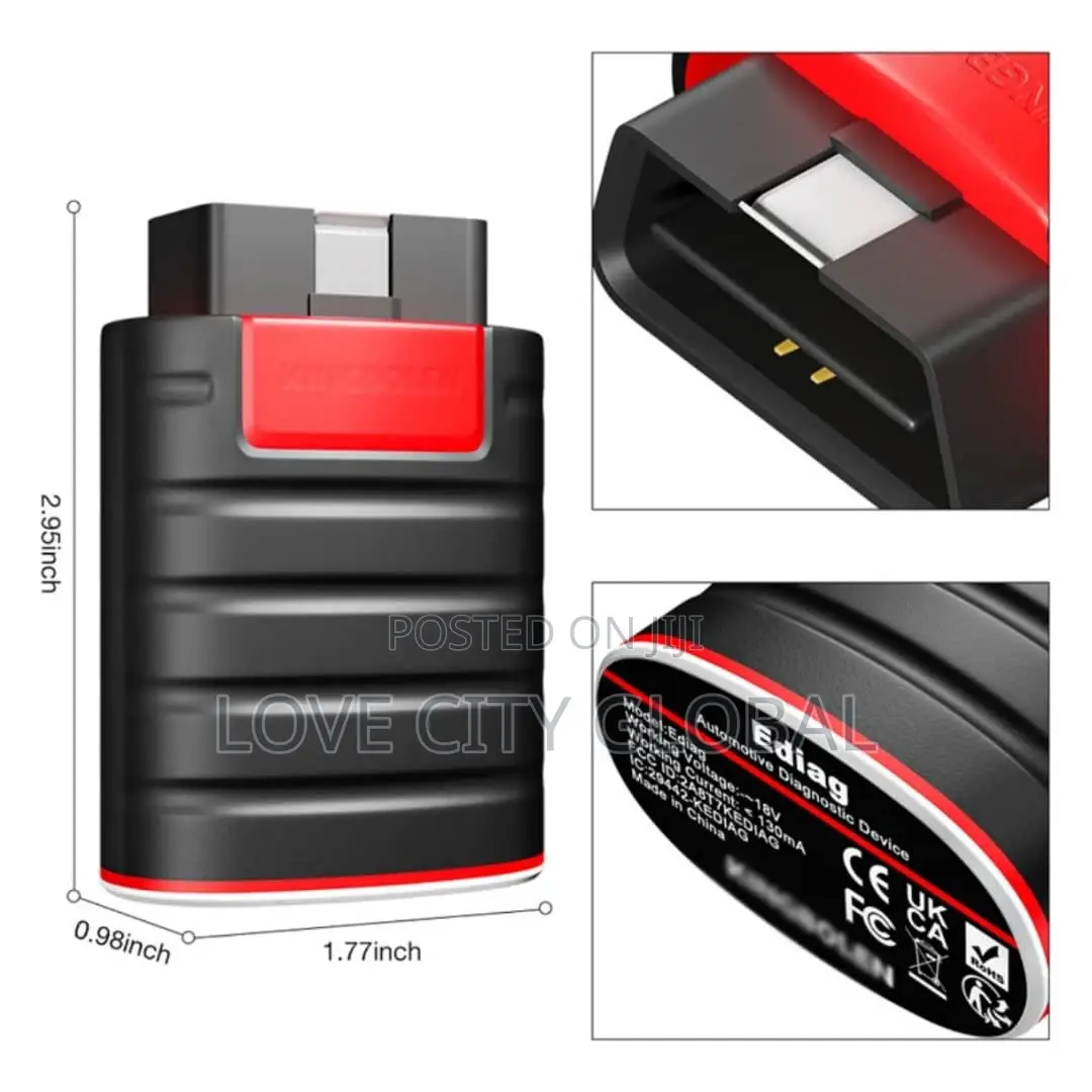 Kingbolen Ediag Obd2 Car Bluetooth Scanner Full Diagnostic 15 Reset