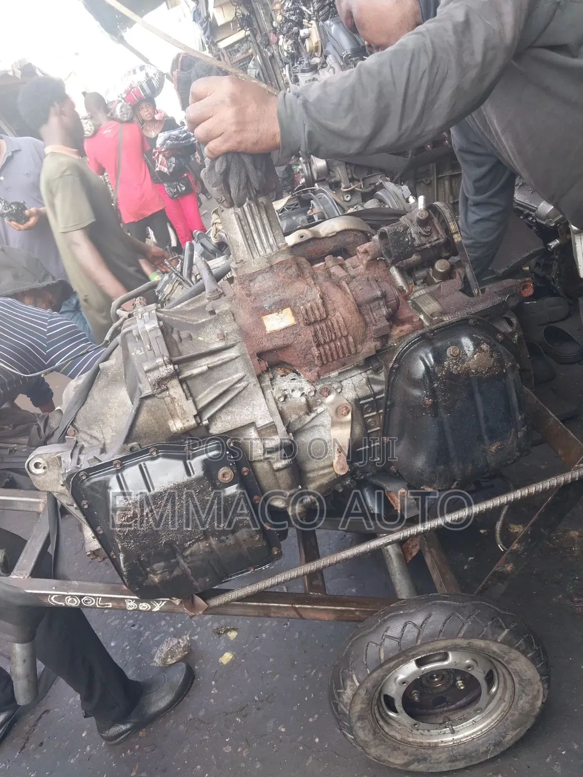 3mz Toyota Engine and Gearbox 13pin Four Wheel Drive