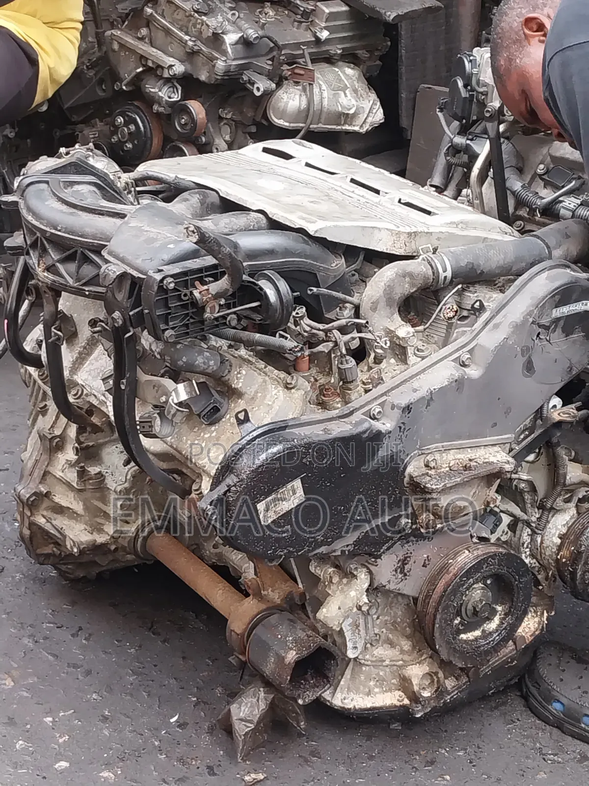 3mz Toyota Engine and Gearbox Two Wheel Drive