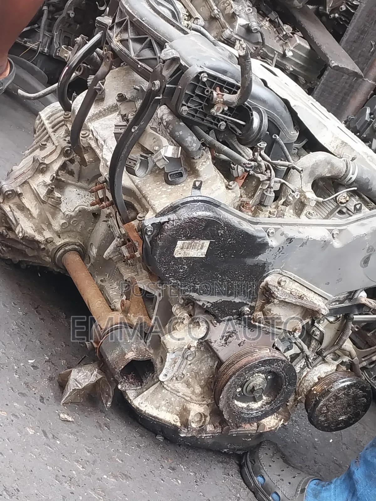 3mz Toyota Engine and Gearbox Two Wheel Drive
