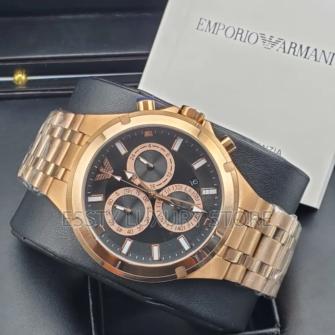 High Quality Luxury Emporio Armani Chain Wristwatches