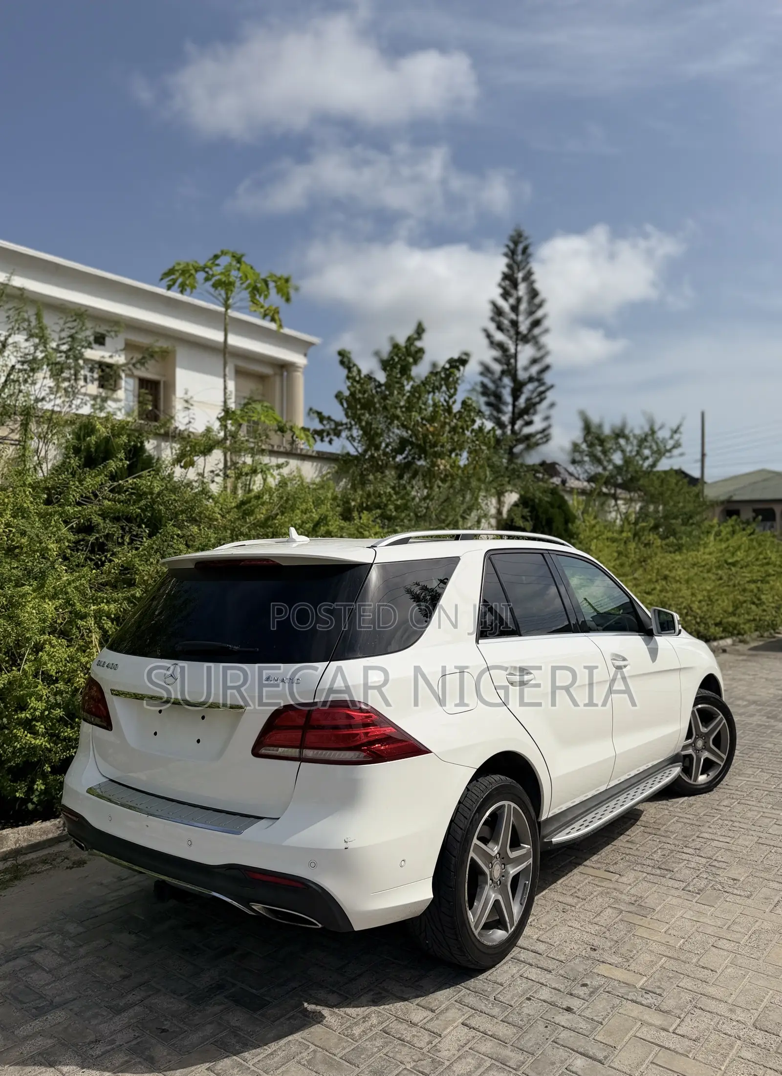 Mercedes-Benz GLE-Class GLE 400 4MATIC 2016 White