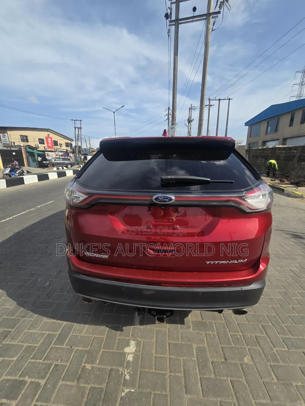 Ford Edge 2015 Red