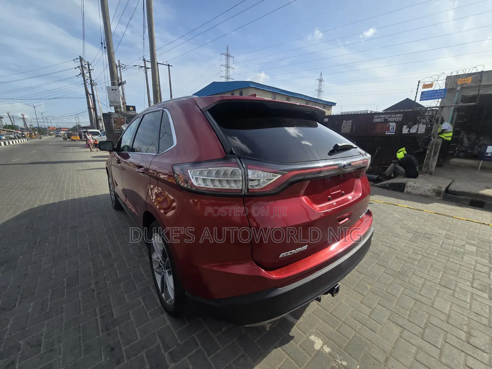 Ford Edge 2015 Red