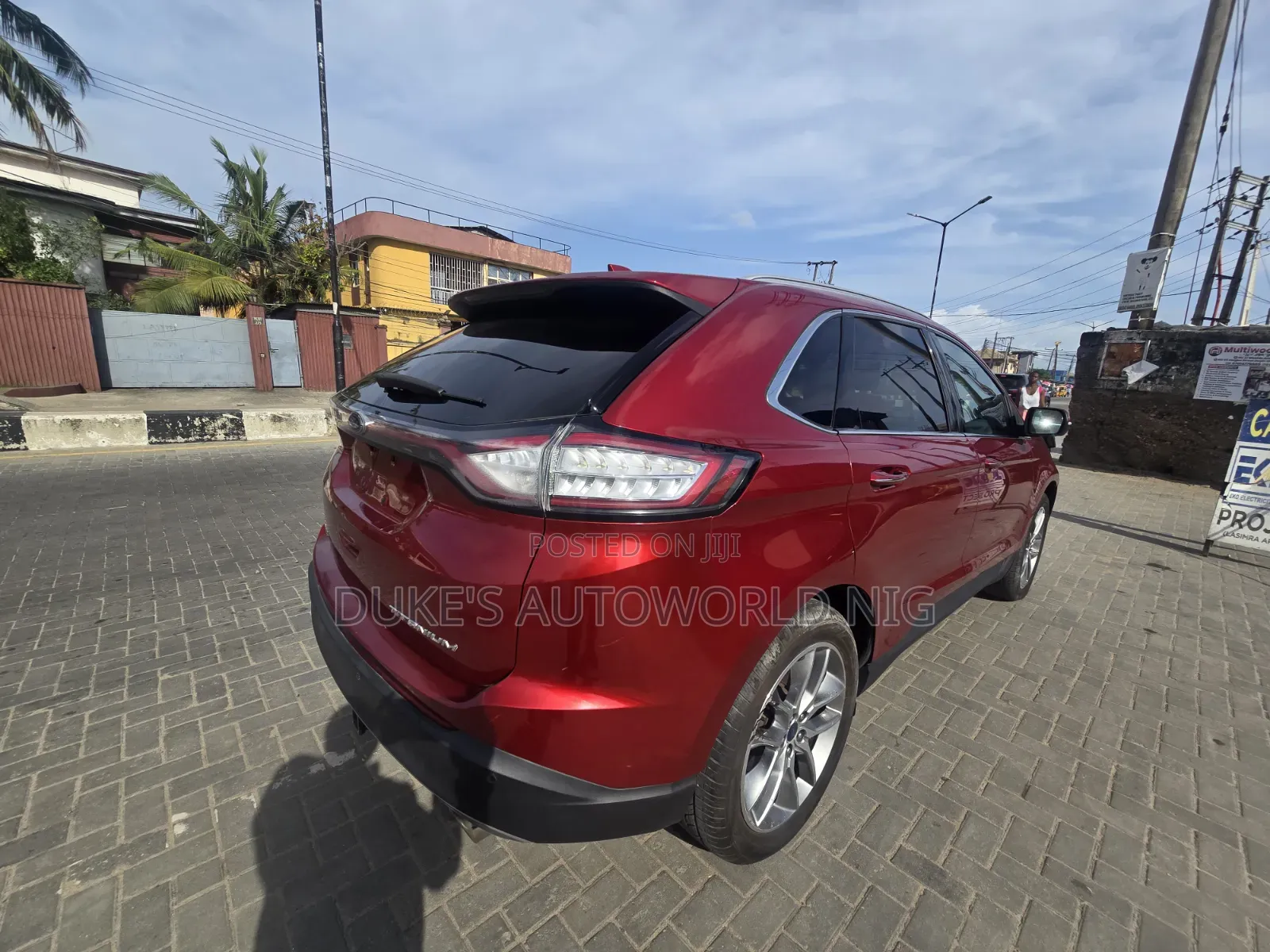 Ford Edge 2015 Red