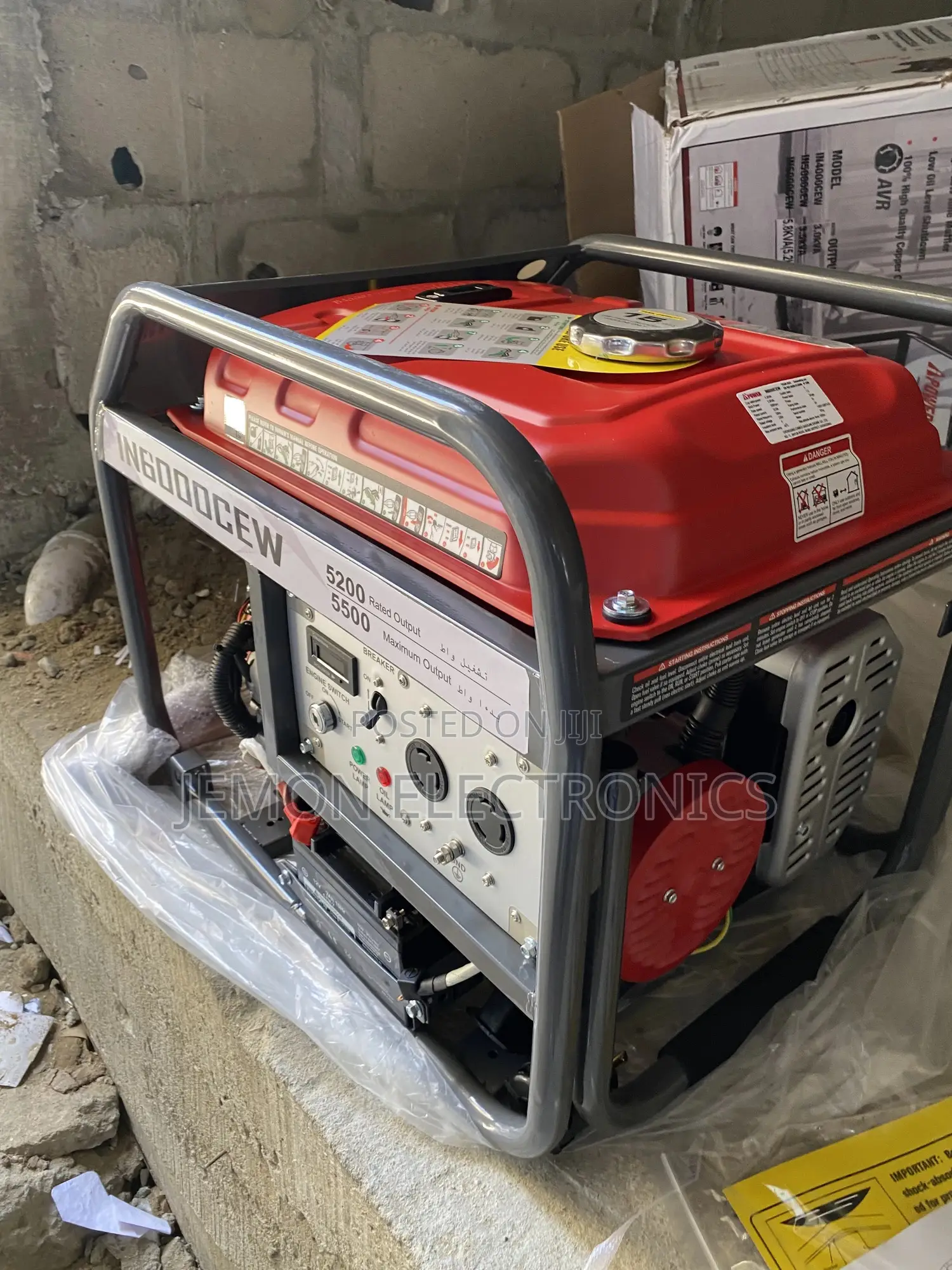 Reliable 5.5kva Ipower Petrol Generator – Powerful Fuel Efficient