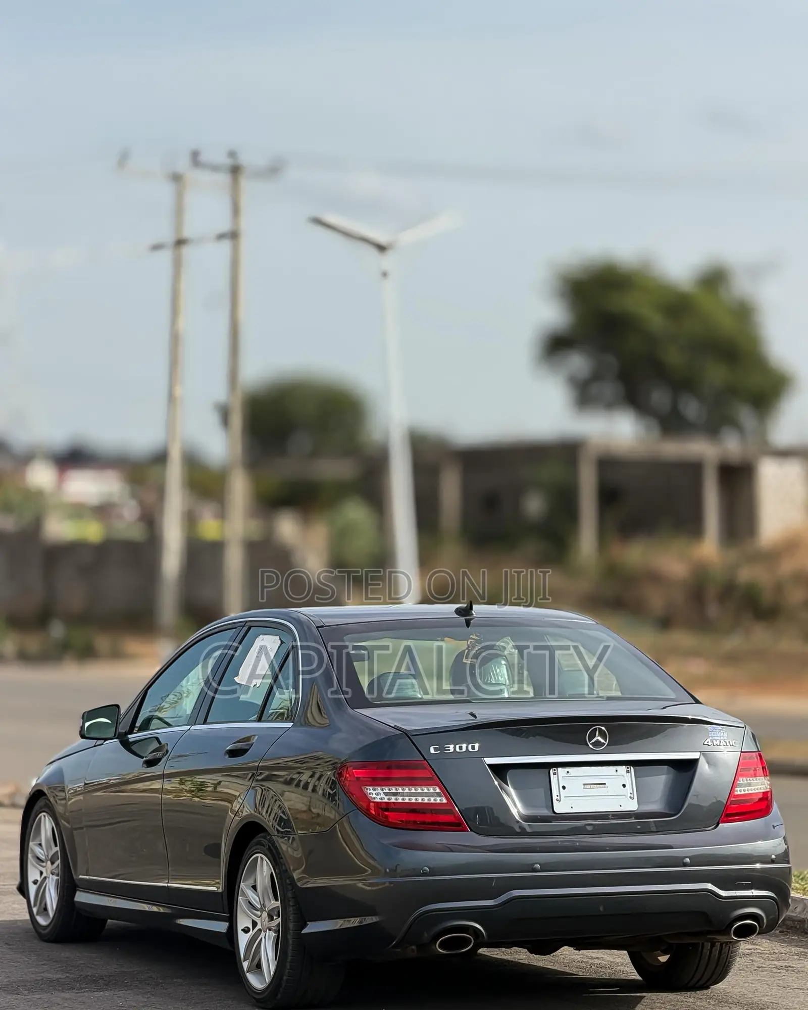 Mercedes-Benz C300 Luxury 4Matic Sedan AWD (3.5L 6cyl 7A) 2013 Gray