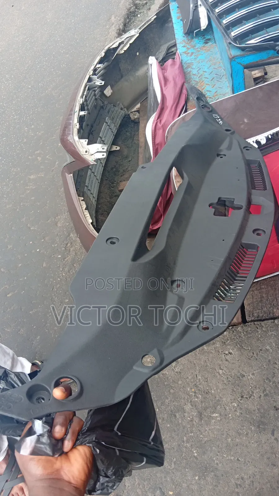 Plastic Radiator Support Cover for Lexus Is350 , Is250 2014/ 2015