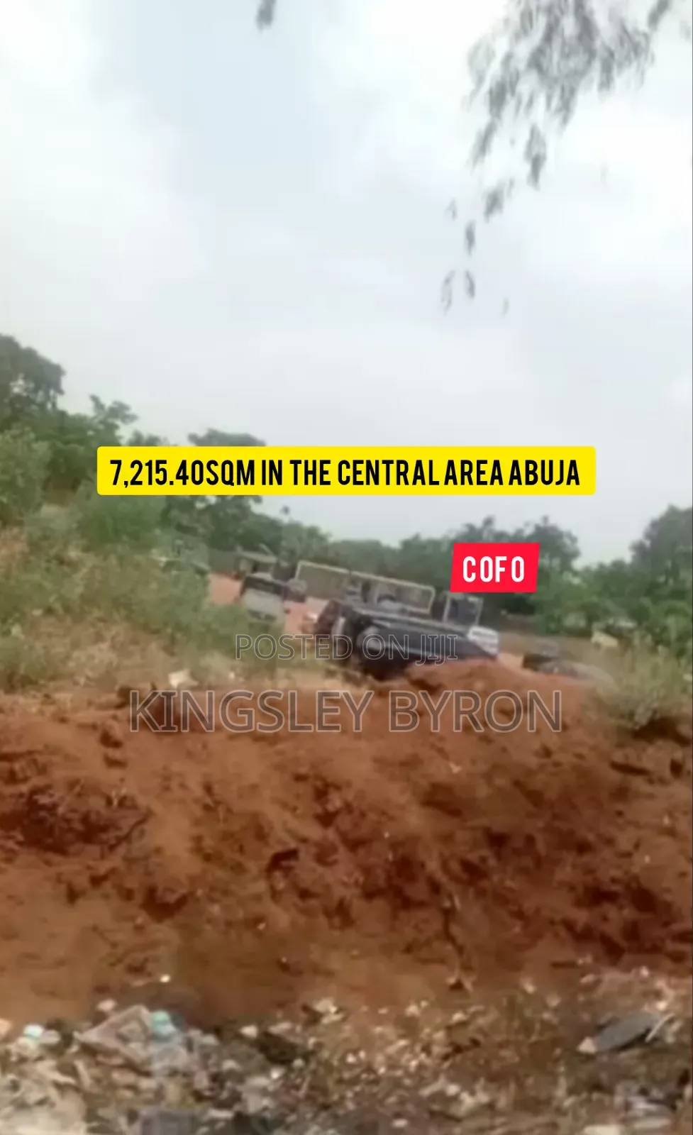 Quick Sale 7,215sqm Central Area Abuja