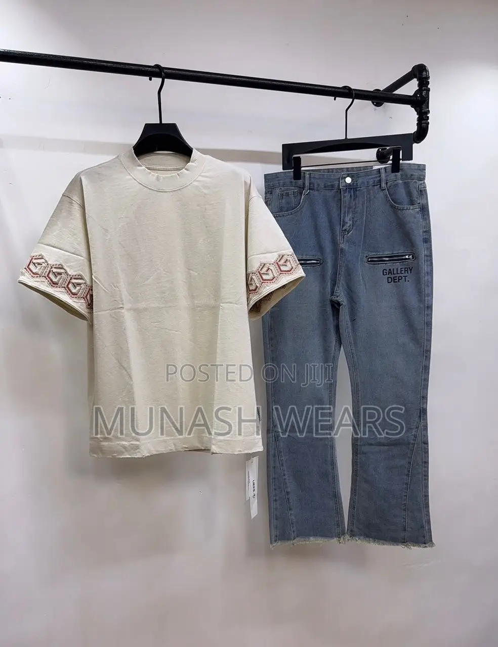 Luxury T-Shirt High Brand Combo With Jean