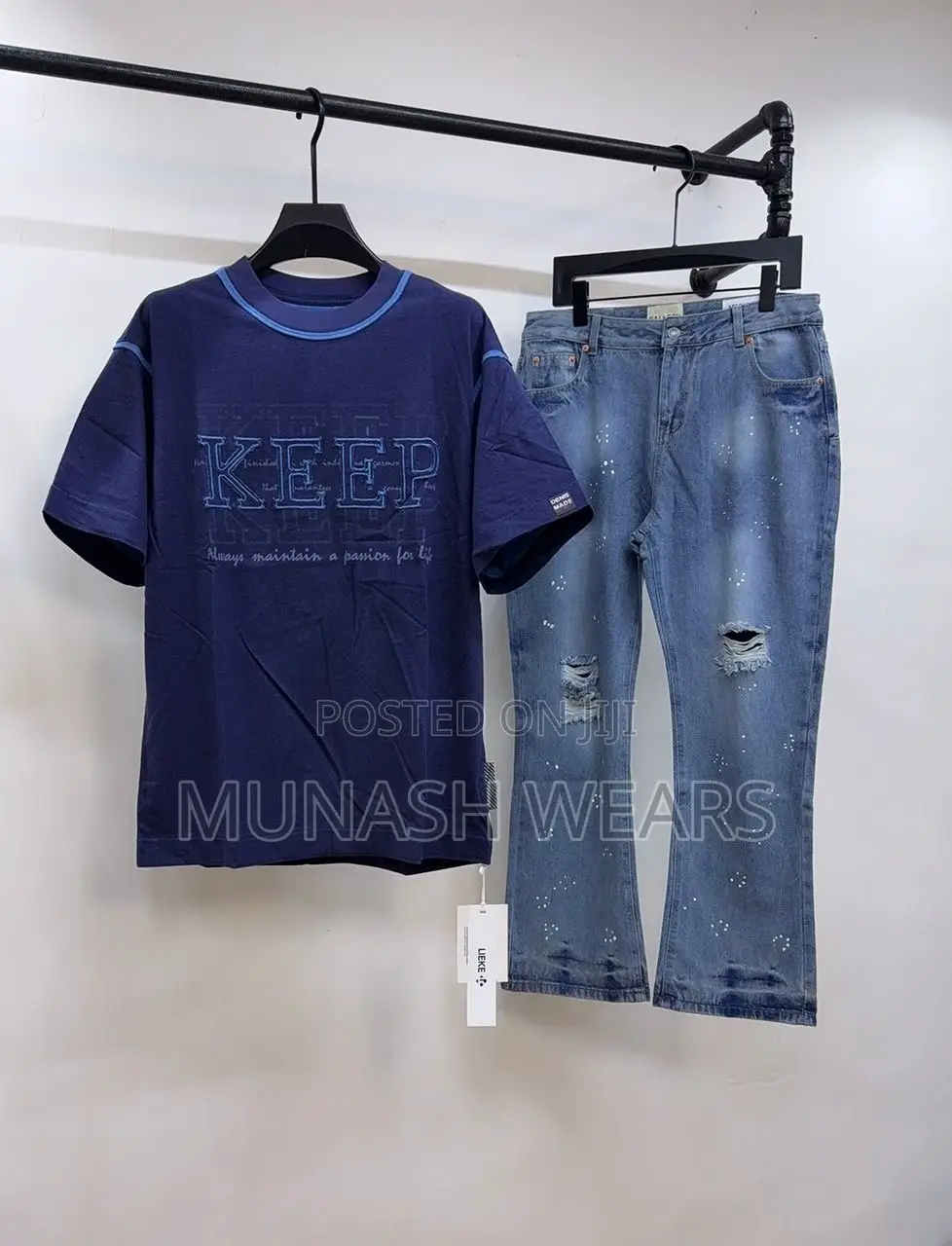Luxury T-Shirt High Brand Combo With Jean