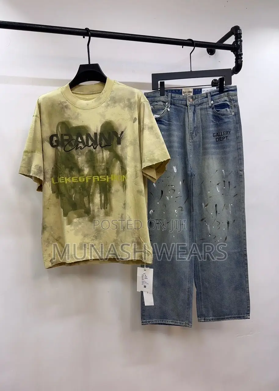Luxury T-Shirt High Brand Combo With Jean