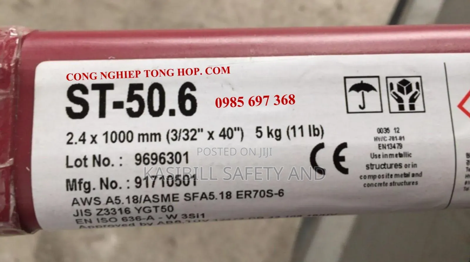 Hyundai St-50g Steel Tig Rod