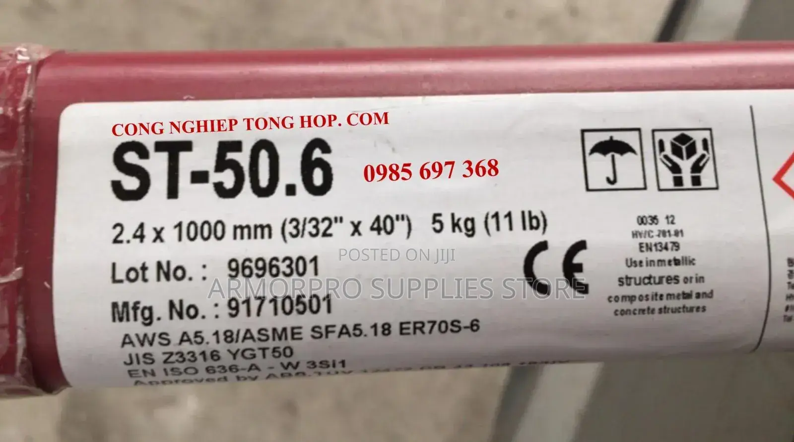 Hyundai St-50g Steel Tig Rod