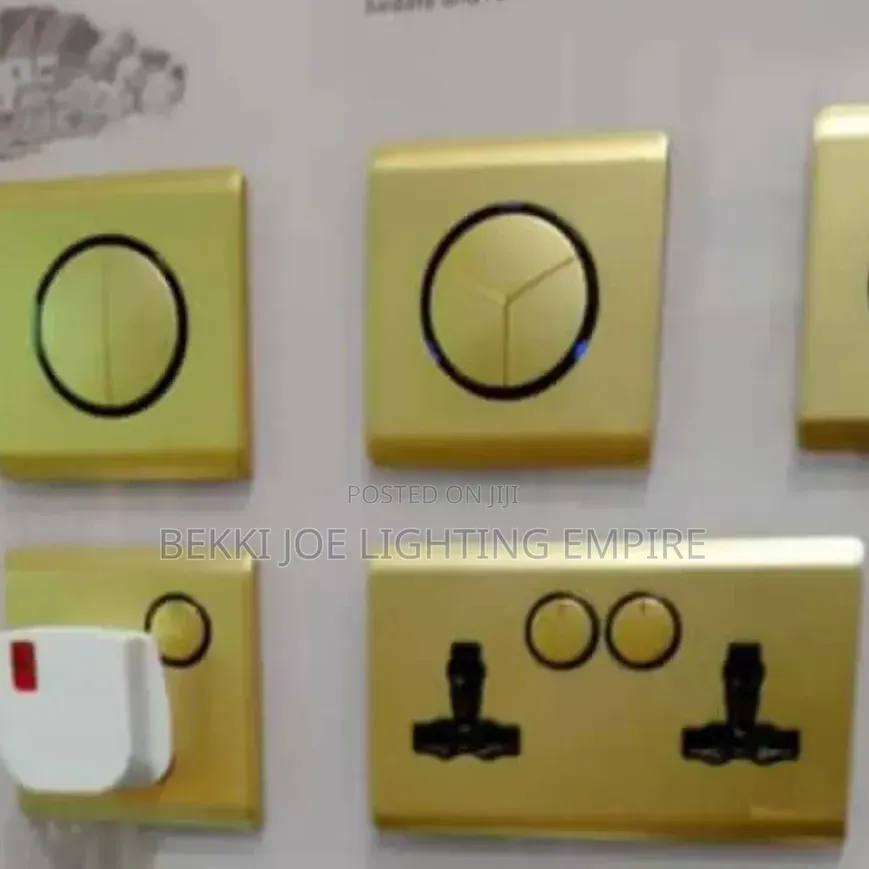 Fancy Push Button Switch And Socket