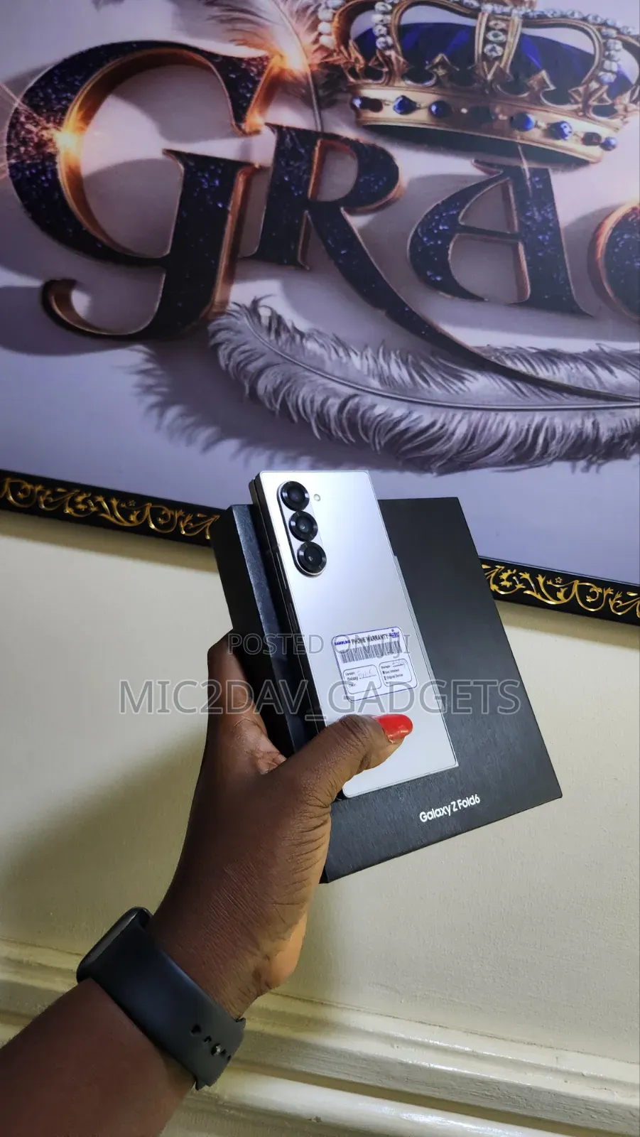 Samsung Galaxy Z Fold6 256 GB Silver