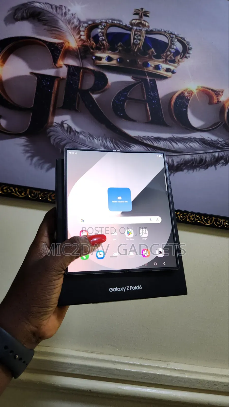 Samsung Galaxy Z Fold6 256 GB Silver