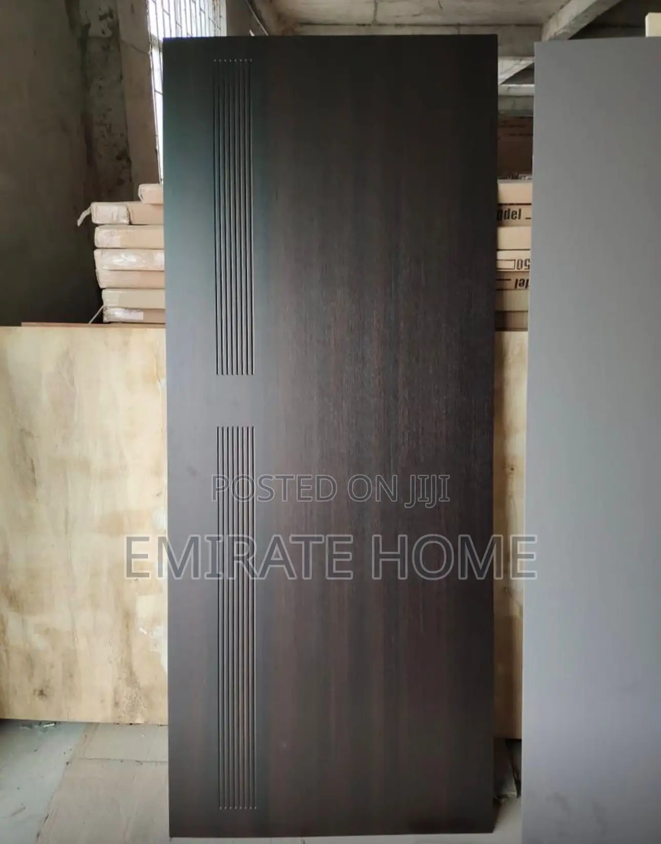 HDF Hard Wooden Room Door 3ft 7ft With Frame and Key