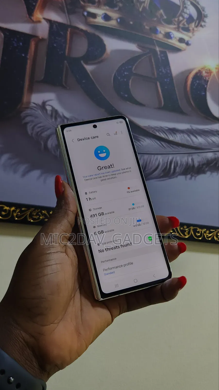 Samsung Galaxy Z Fold 5 512 GB White