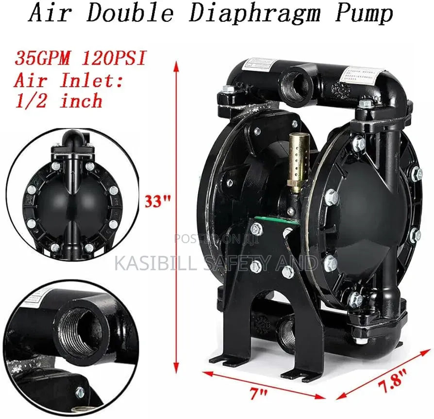 Aro 1-Inch Metallic Pneumatic Double Diaphragm Pump