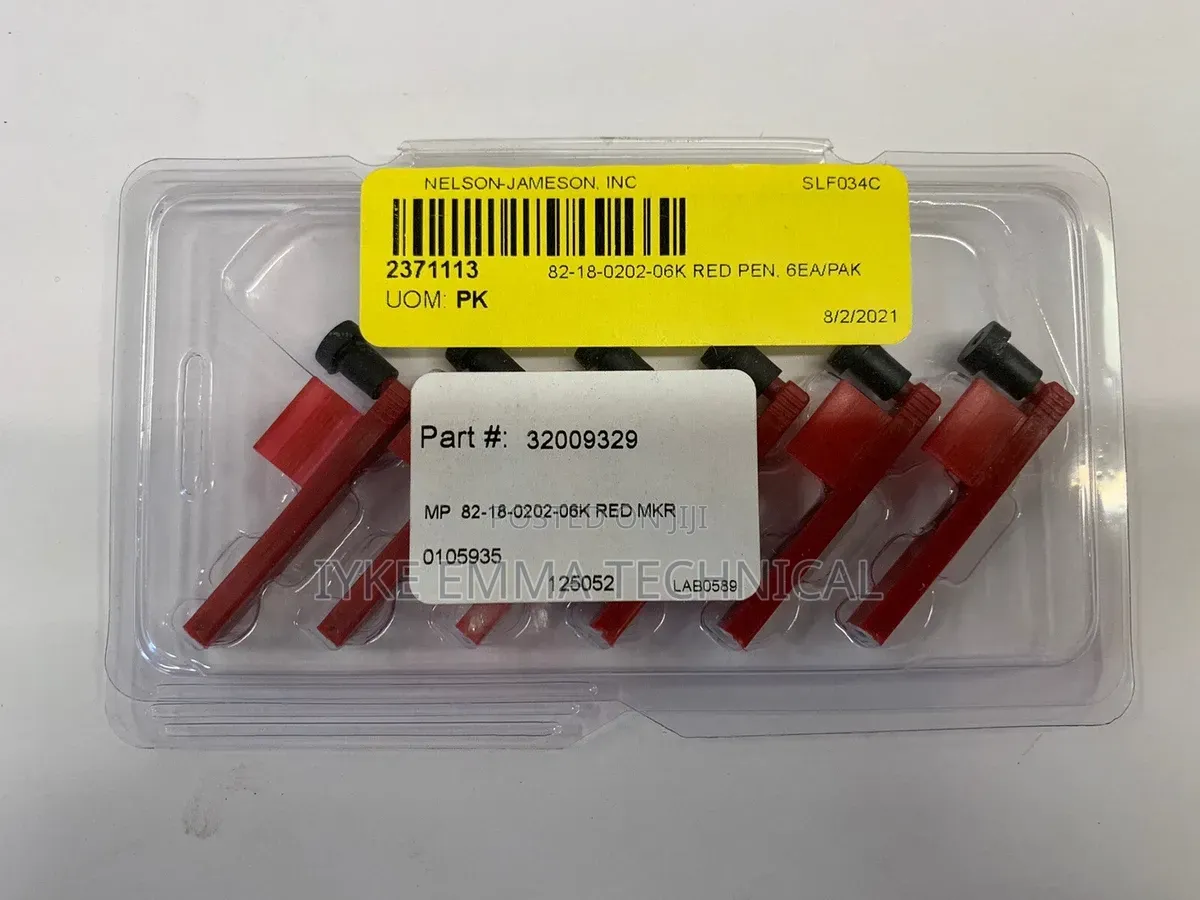 Graphic Controls Mp 82-18-0202- Red MKR Chart Recorder Red Pen