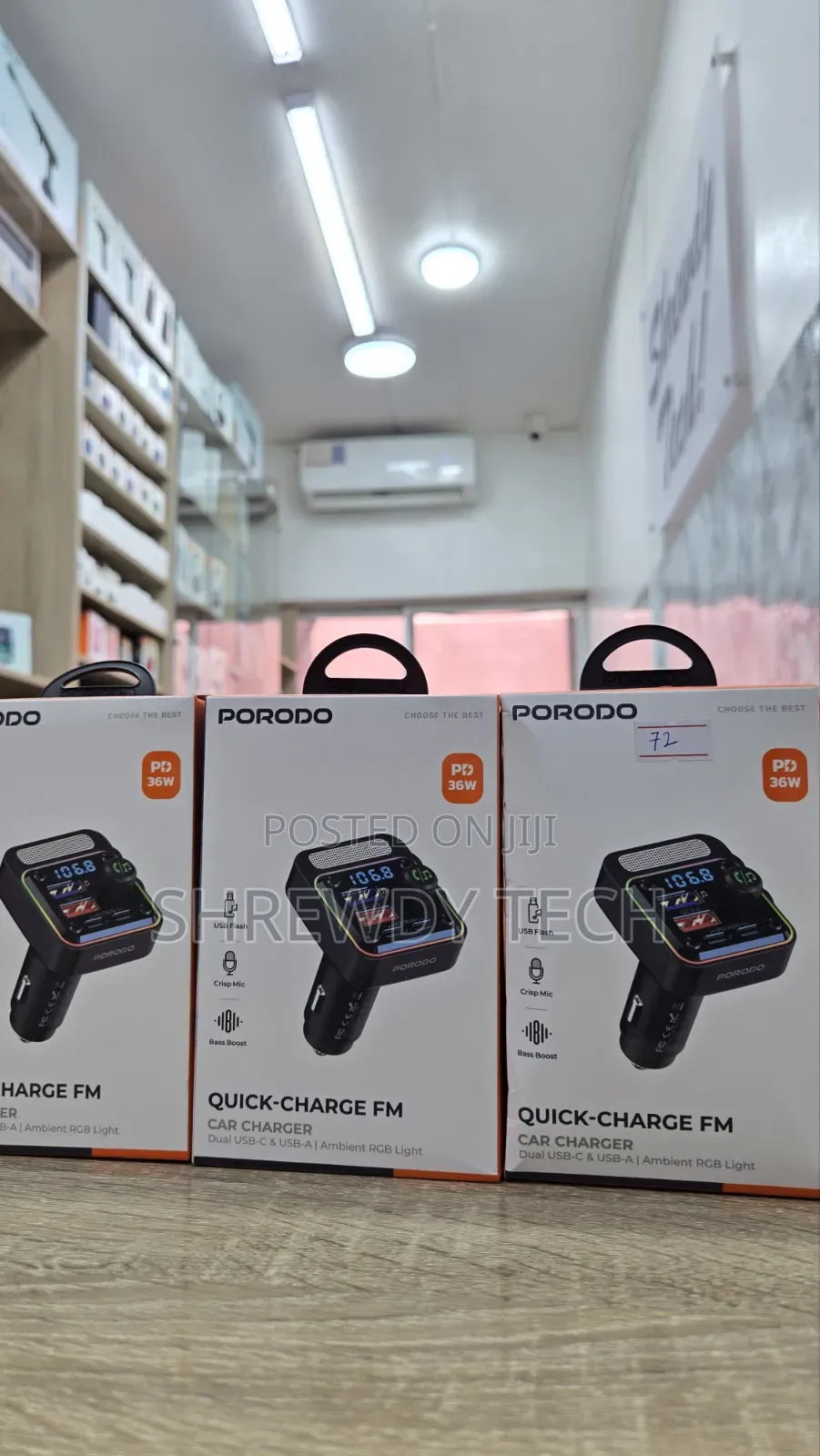 Porodo Car Charger