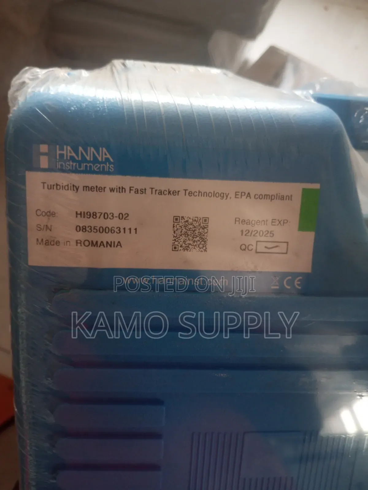 Hanna Portable Turbidity Meter Hi98703-02 . Exceed Epa Method.