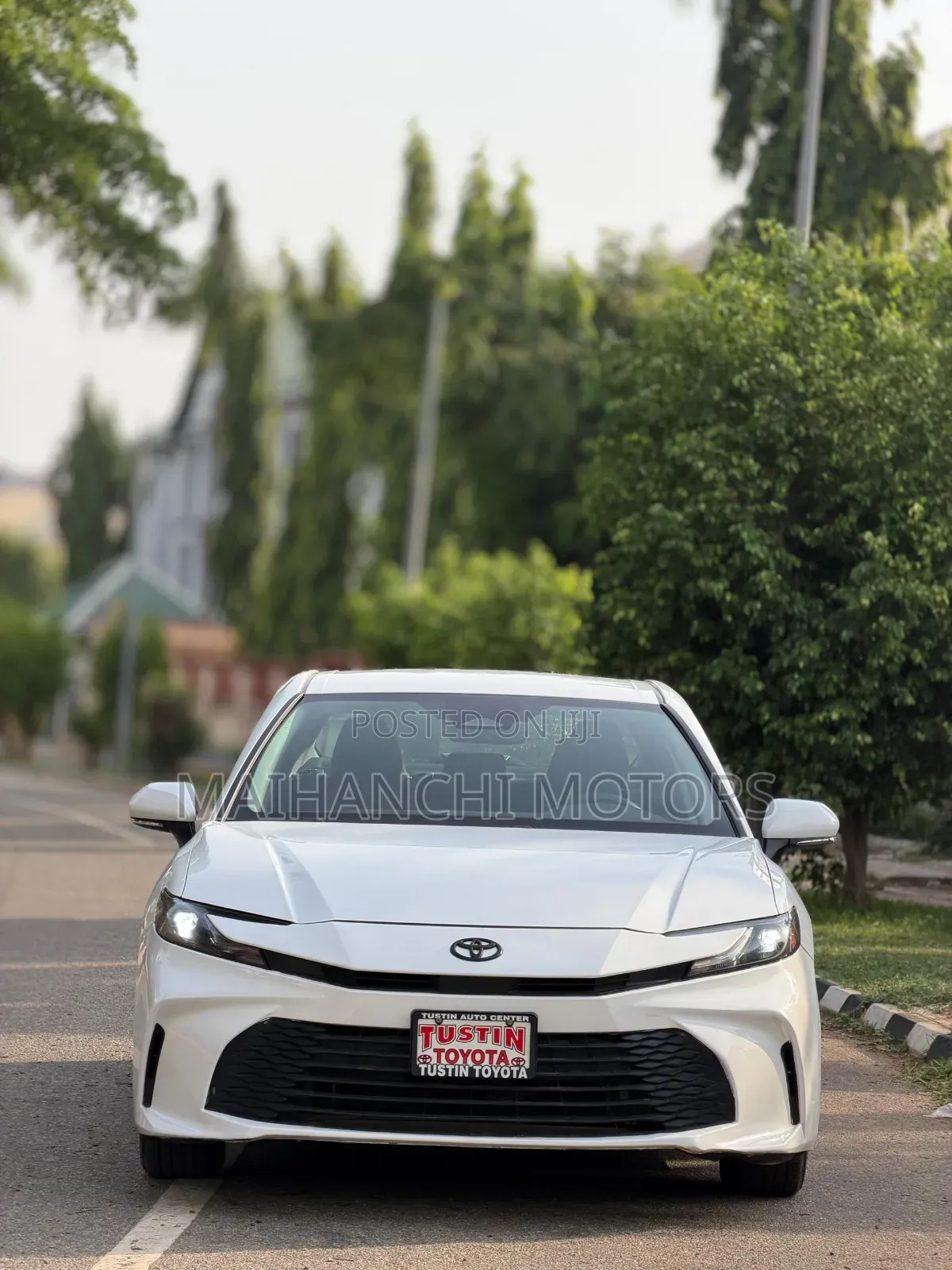 New Toyota Camry LE 2025 White