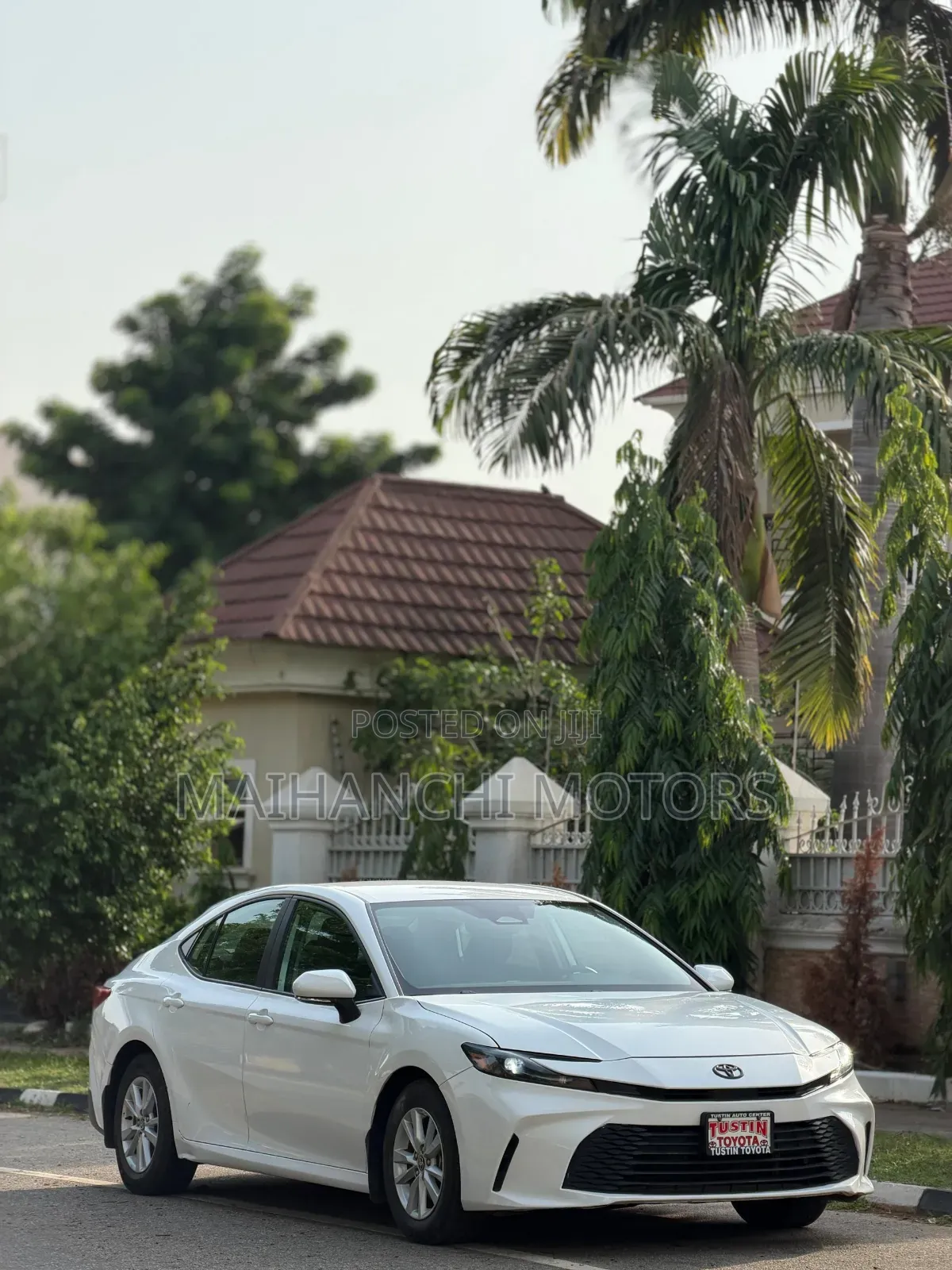 New Toyota Camry LE 2025 White