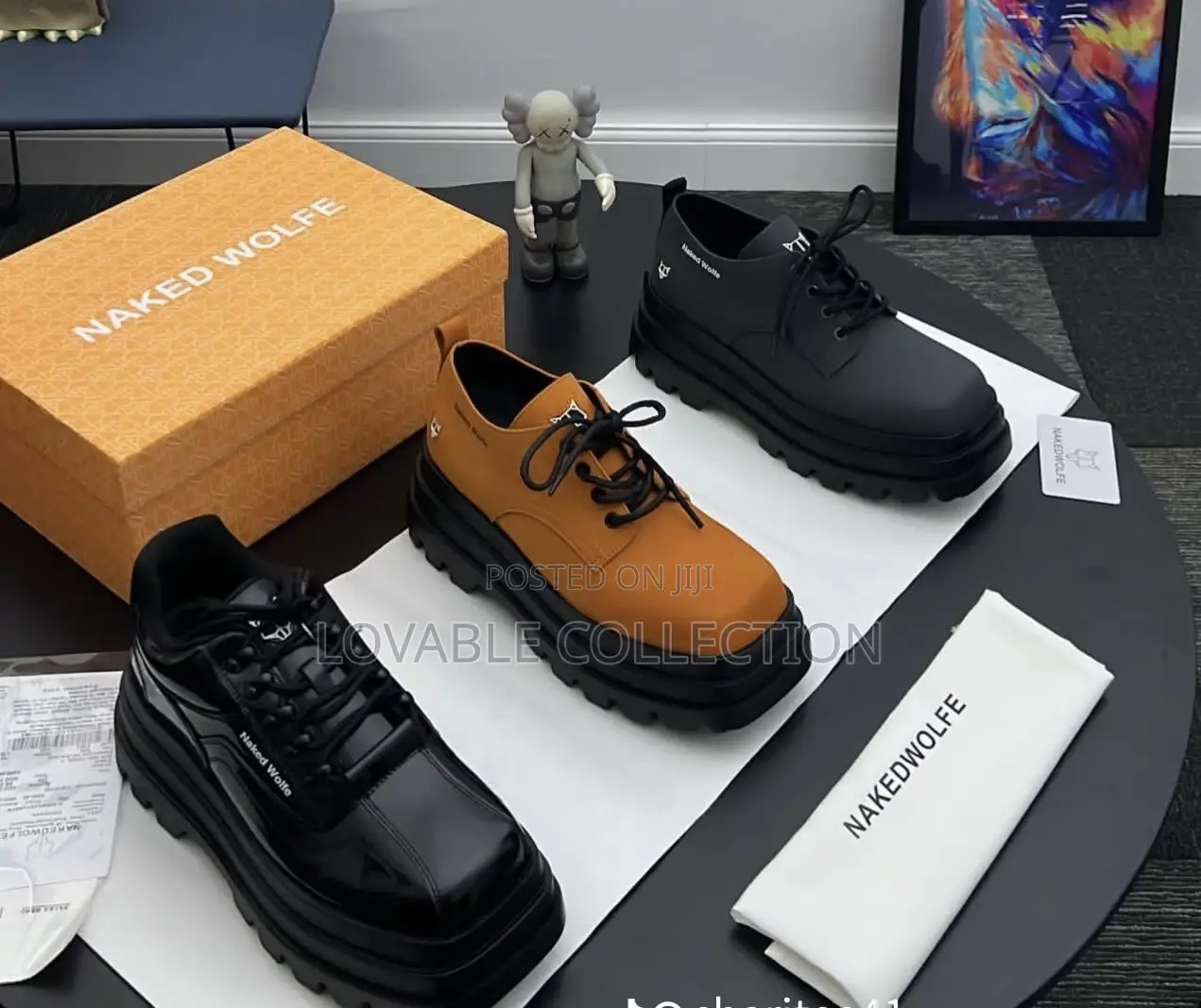 Naked Wolfe Double Sole Glossy Leather Shoe