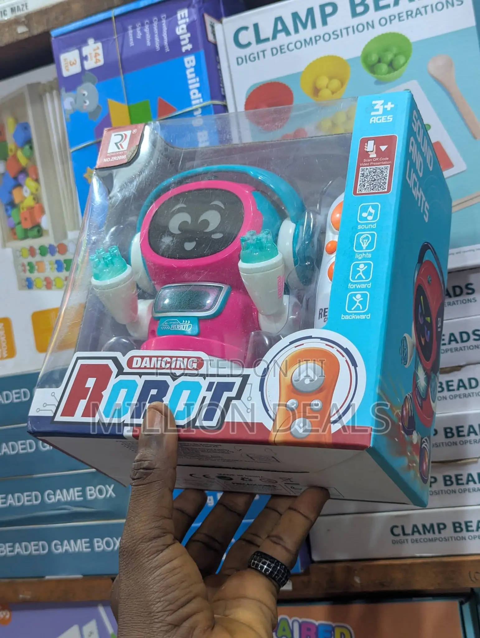 Dancing Robot Radio Control Boy Child Toy Ages 3+
