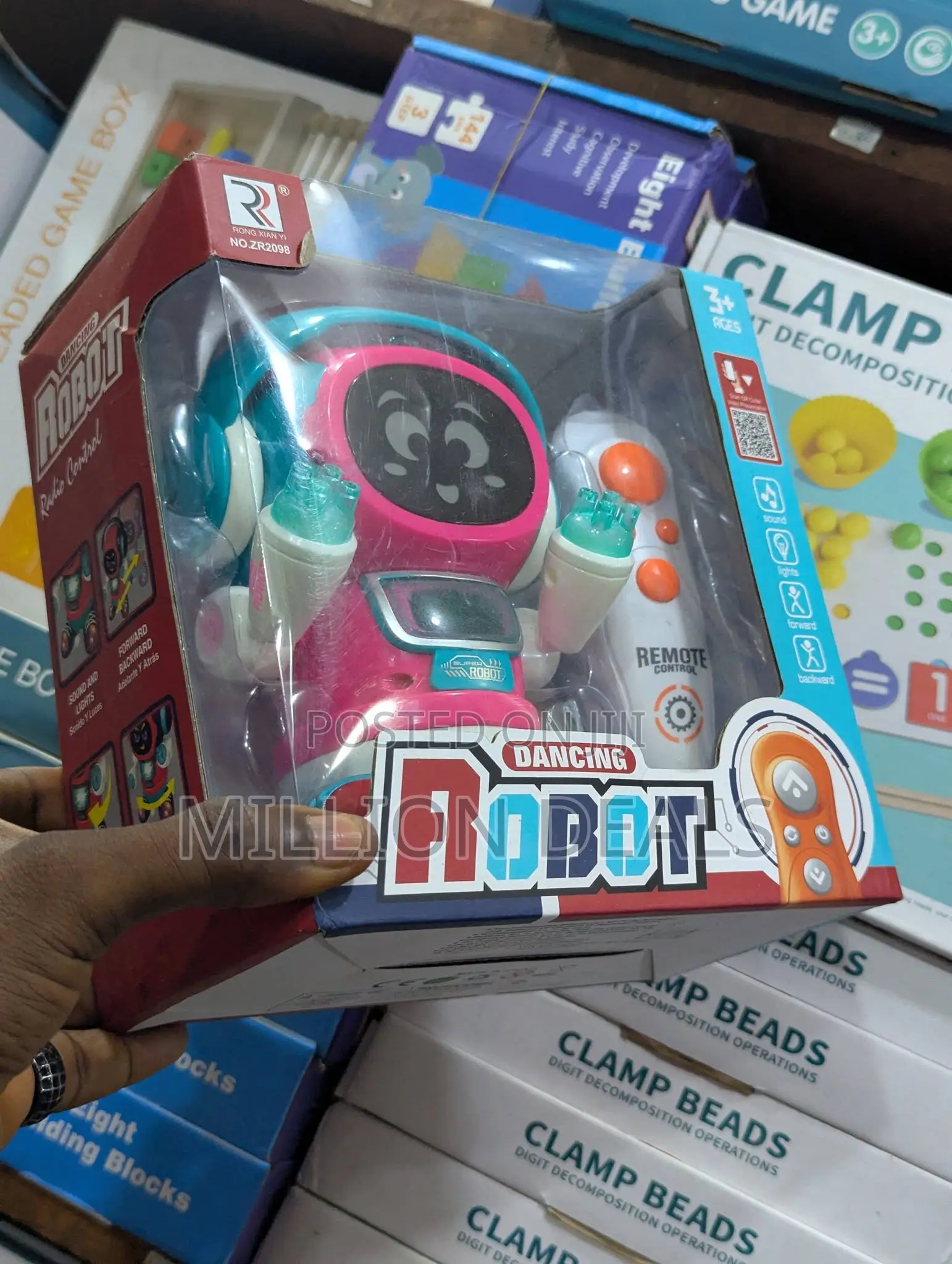 Dancing Robot Radio Control Boy Child Toy Ages 3+