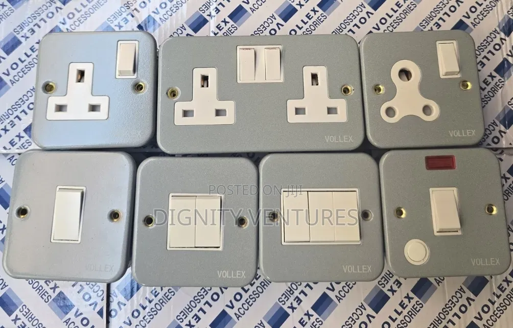 Metal Switches and Socket