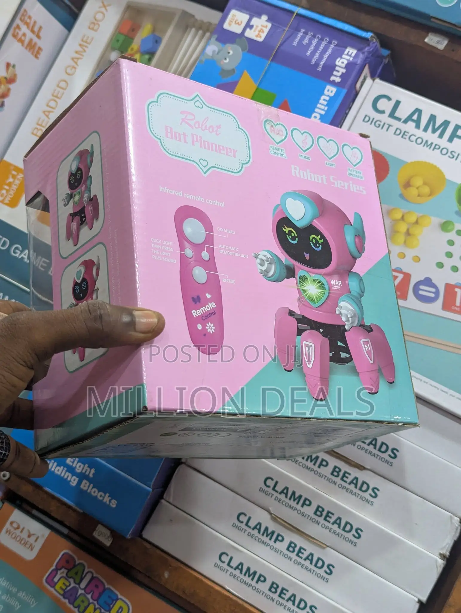 Dancing Robot Girl Child Radio Control Toy Ages 3+
