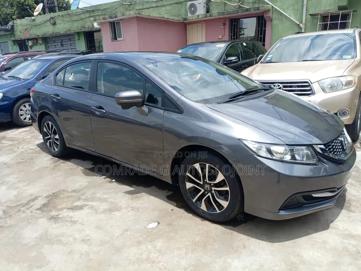 Honda Civic EX-L 4dr Sedan (1.8L 4cyl CVT) 2015 Gray