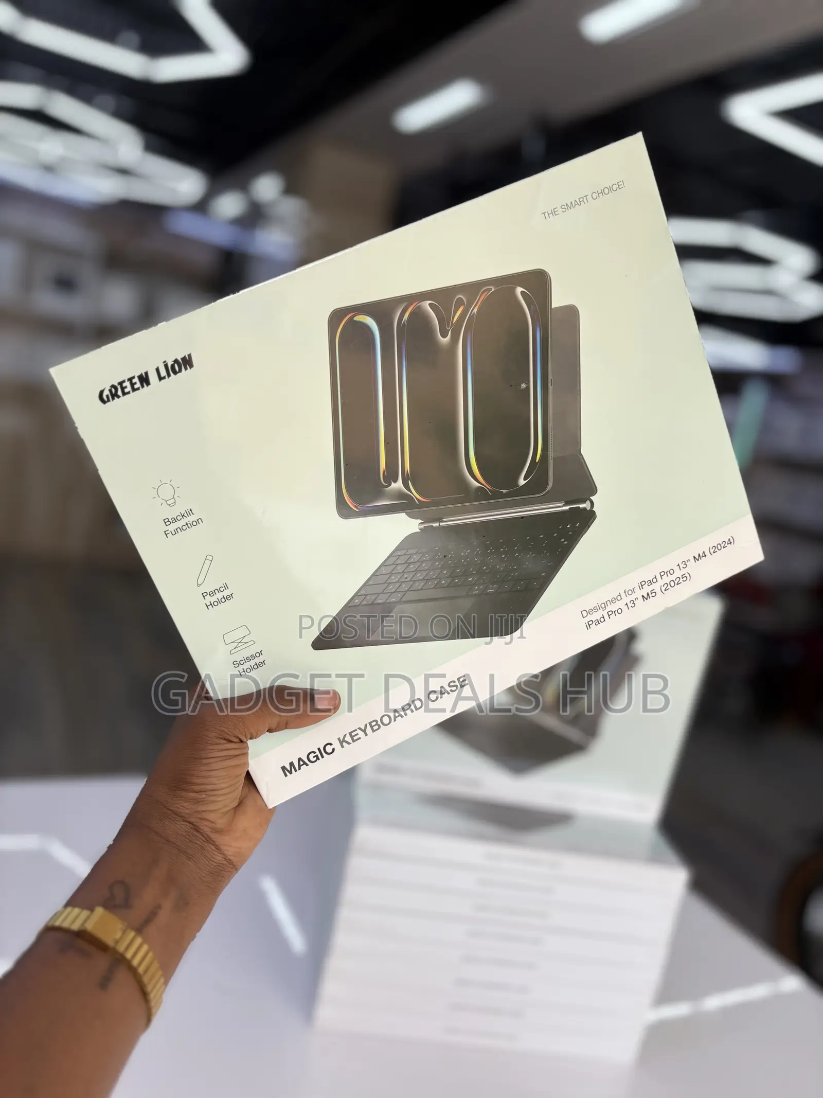 13 Inch Green Lion Wireless Keyboard