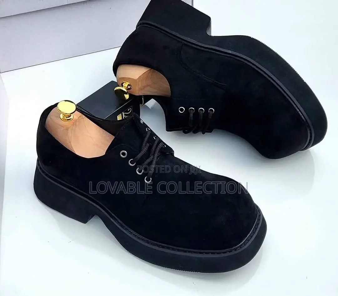 Trendy British Style ,Bulldozer Big Toe Urban Chunky Derby Shoes